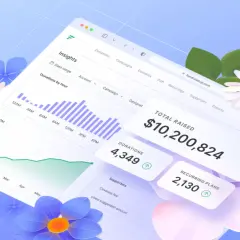 Digital dashboard showing fundraising success, with $10M raised. Great for brainstorming april fundraising ideas and tracking campaign progress.