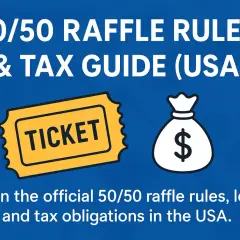 Learn the official 50/50 raffle rules & tax guide for the USA. Discover if you can hold a raffle without a license and understand your tax obligations.