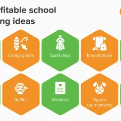 Discover successful fundraising ideas for schools: bake sales, candy grams, spirit days, merchandise, fitness challenges, fun runs, raffles, wishlists, sports tournaments, and product fundraisers.