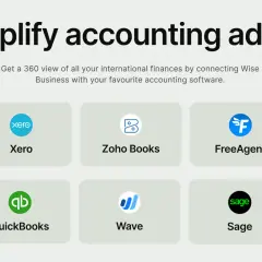 Simplify accounting admin with options like Xero, Zoho Books, FreeAgent, QuickBooks, Wave, and Sage. This image showcases popular accounting software, hinting at free nonprofit accounting software solutions.