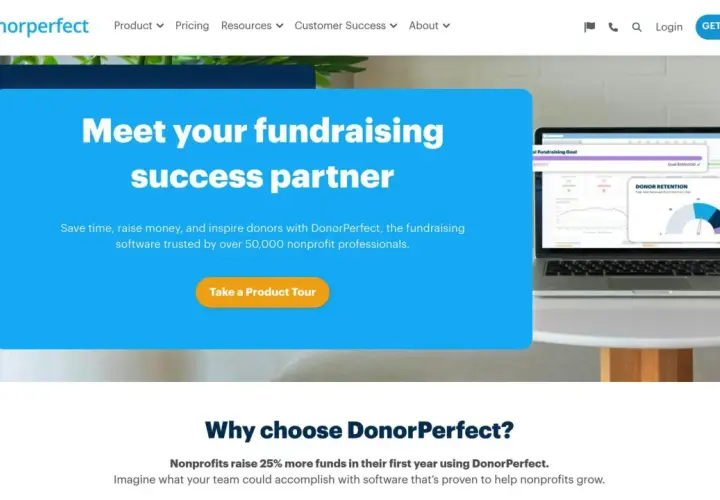 DonorPerfect offers fundraising platforms for nonprofits, helping them save time, raise money, and inspire donors with trusted software.