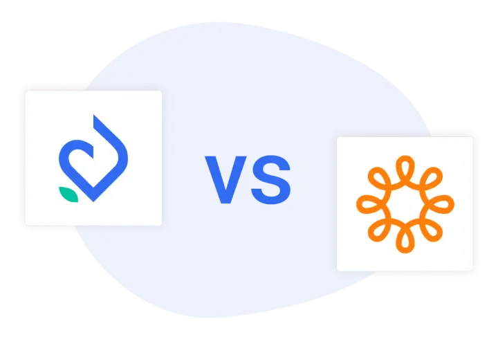 Springly vs. MemberClicks: A visual comparison of two membership management platforms, featuring their distinct logos.