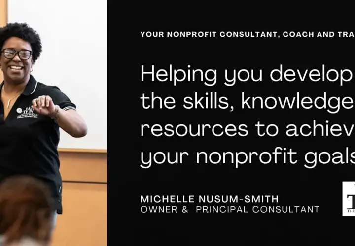 Michelle Nusum-Smith, a nonprofit consultant, helps organizations with board of directors recruitment and achieving their goals.