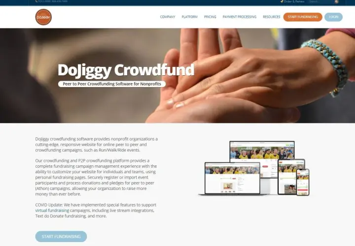 Dojiggy Crowdfund software helps nonprofits with peer-to-peer fundraising. Read Dojiggy reviews to see how it empowers organizations.