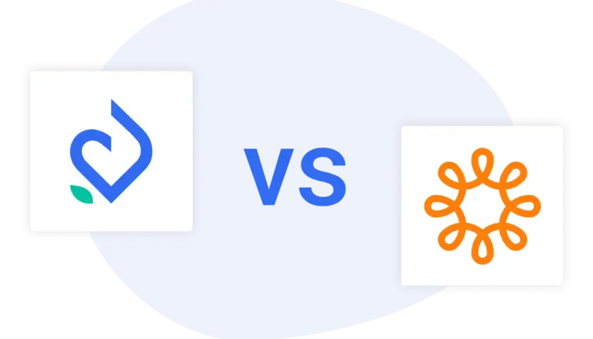 Springly vs. MemberClicks: A visual comparison of two membership management platforms, featuring their distinct logos.