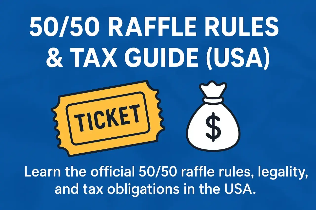 Learn the official 50/50 raffle rules & tax guide for the USA. Discover if you can hold a raffle without a license and understand your tax obligations.