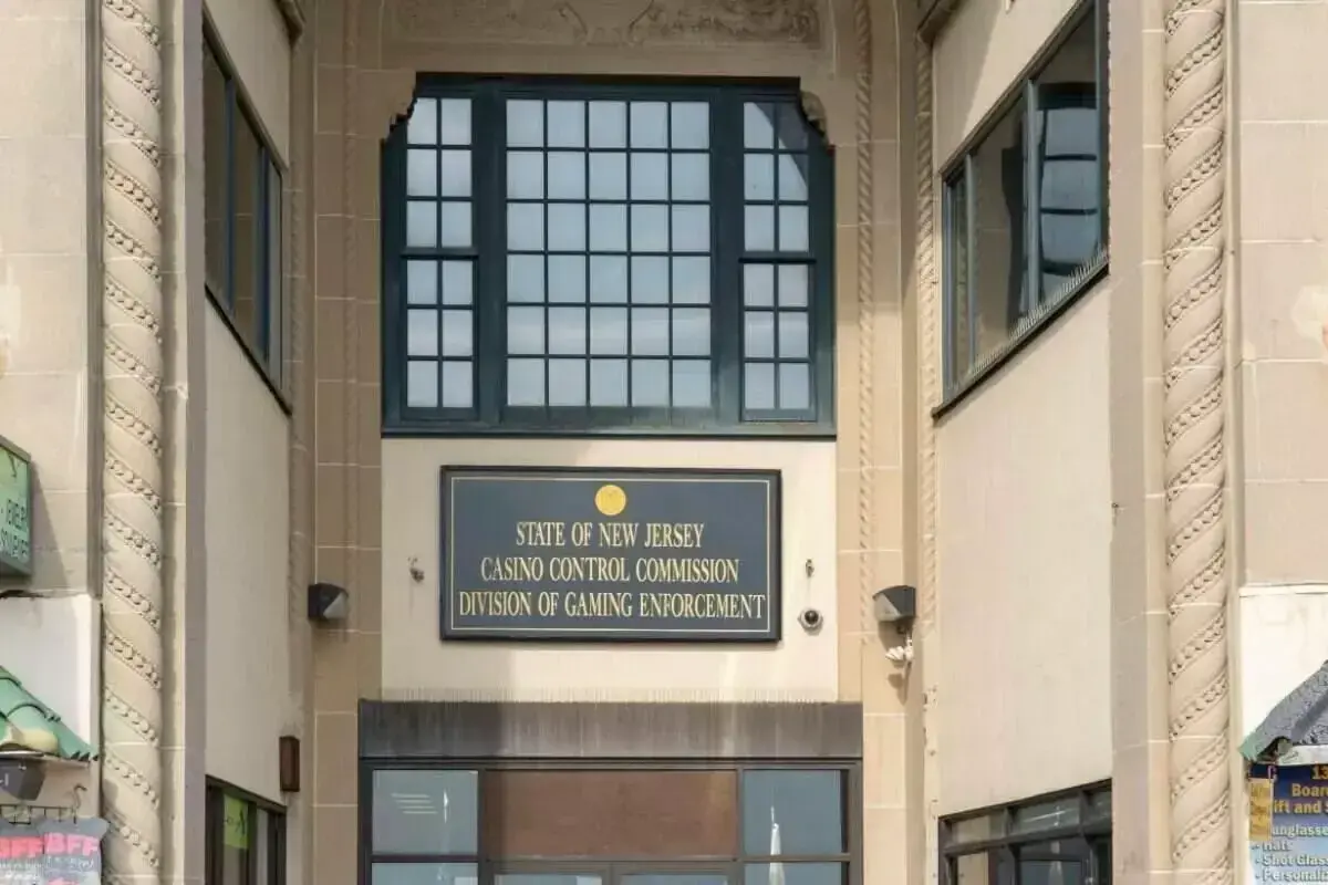 The State of New Jersey Casino Control Commission, Division of Gaming Enforcement building. This agency oversees the nj gaming license process, ensuring fair play for non profit and commercial entities.