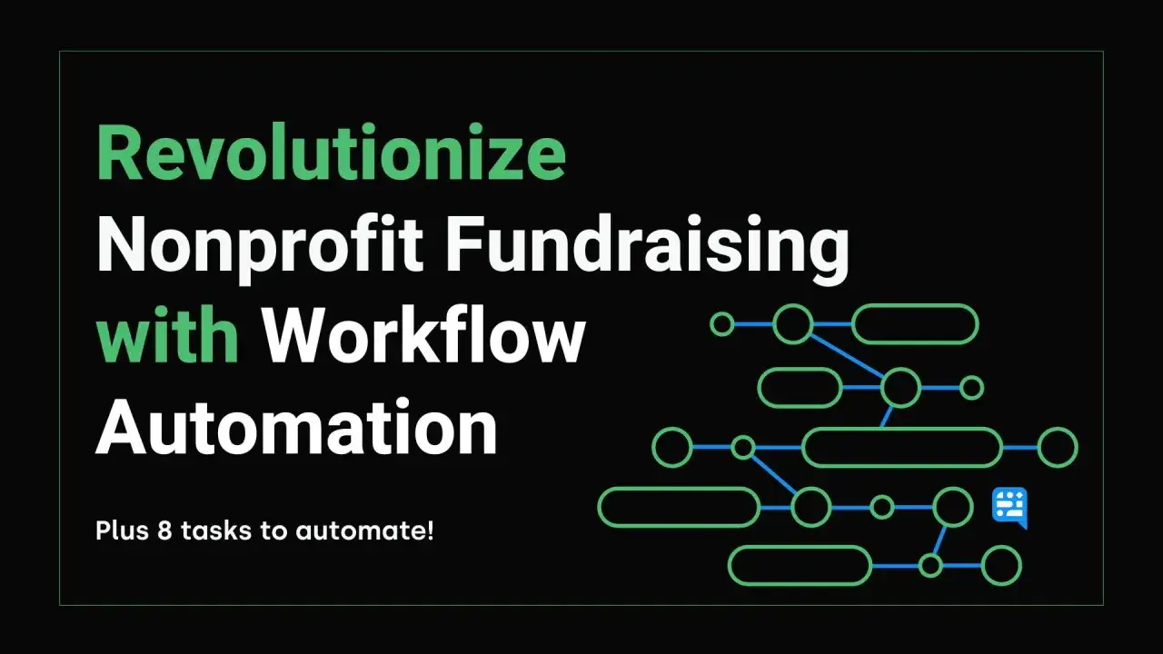 Revolutionize nonprofit fundraising with workflow automation. See how Zapier can streamline your tasks and boost donations.