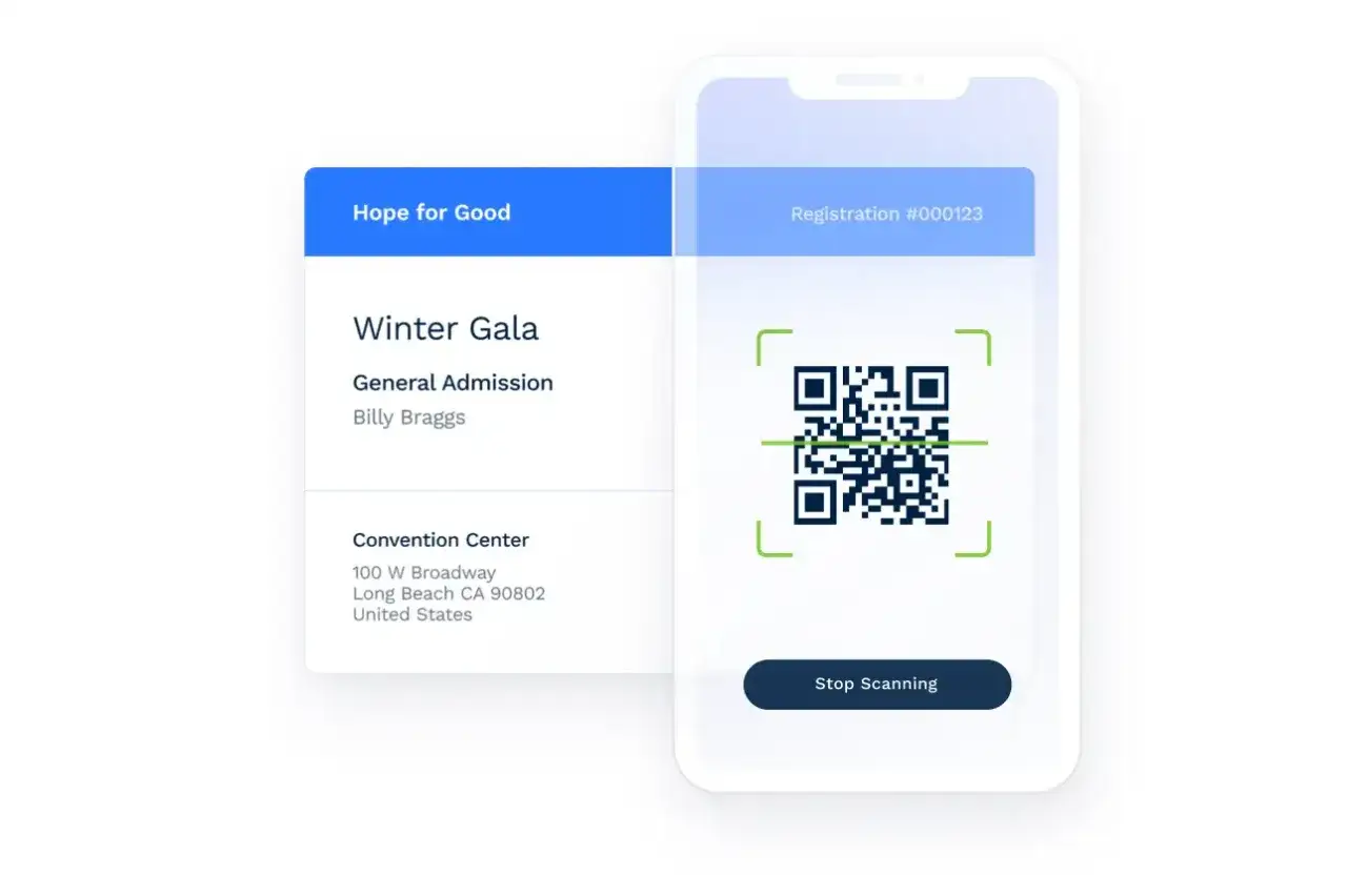 Digital ticket for 